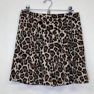 Banana Republic Animal Print Skirt NWT Size 4